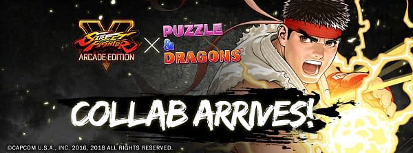 Street Fighter V Characters Are Coming to Puzzle &#038; Dragons