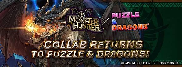 Monster Hunter Returns to Puzzles & Dragons