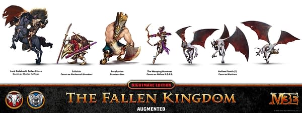 The Fallen Kingdom, one of the next Nightmare Edition box sets, alongside Legend Reforged, for Malifaux, a tabletop skirmish game by Wyrd Games.