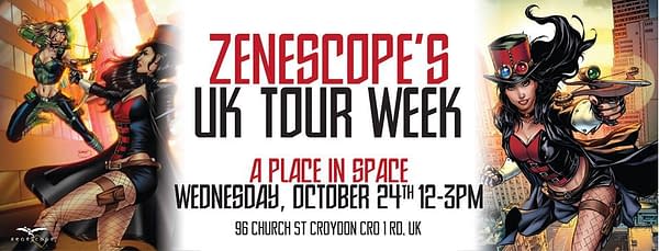Zenscope's Journey to MCM Via London's Comic Shops