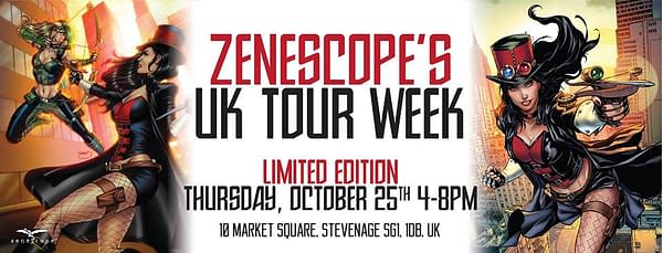 Zenscope's Journey to MCM Via London's Comic Shops