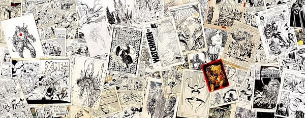 Dinesh Shamdasani's Original Comics Artwork Collection - On The Floor