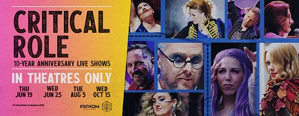 Multiple Critical Role Episodes Will Return To Theaters