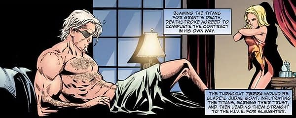 Today, DC Comics Defines Deathstroke As A Paedophiliac Rapist