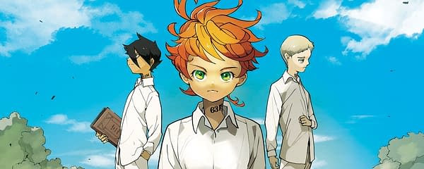 The Promised Neverland live-action series is coming to Amazon (Image: Viz)