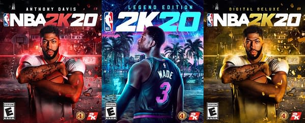 Anthony Davis & Dwyane Wade Unveiled As "NBA 2K20" Cover Athletes
