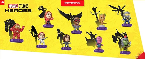 The Falcon and the Winter Soldier get the Happy Meals honor (Image: McDonalds)
