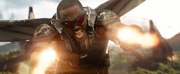 Avengers: Infinity War – A Fractured Team, and Anthony Mackie Catches a Symbolism Fish