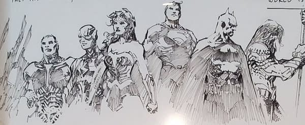 Zack Snyder's Plans For A Justice League Sequel, Drawn By Jim Lee