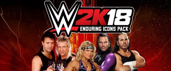 WWE 2K18 Receives A New "Enduring Icons" Pack Today