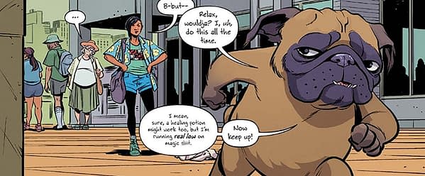 Grumble #1 Review: Aliens, Demons, and Talking Dogs, oh My!