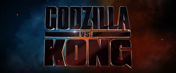 The Godzilla vs. Kong logo. Credit: HBO Max/Warner Bros.