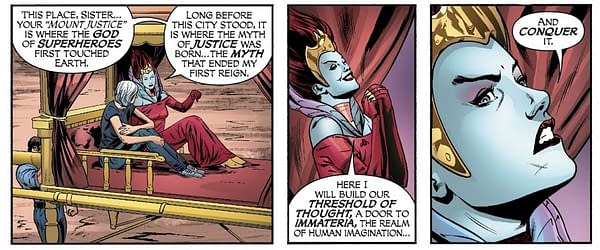 Promethea Joins the Justice League of America