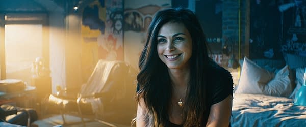Morena Baccarin as Vanessa in Deadpool 2 (2018). Image courtesy of 20th Century Studios