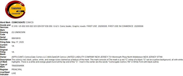 The War On Comicsgate Trademarks Continues Apace. 