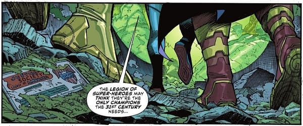 Justice Society Of America Vs Legion Of Super Heroes? (Spoilers)