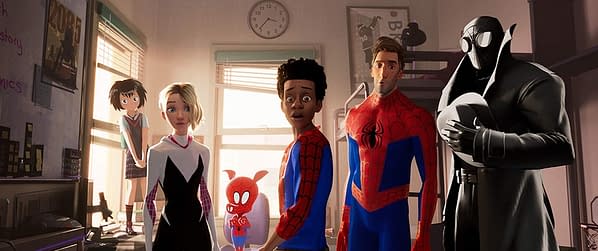 Spider-Ham and his amazing friends