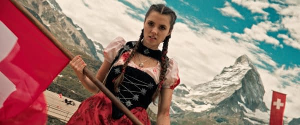 Mad Heidi Stars Alice Lucy & Casper Van Dien on Swissplotation Remake