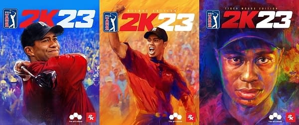 Tiger Woods Graces The Cover Of PGA Tour 2K23