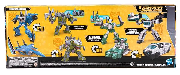 Hasbro Debuts Transformers Buzzworthy Troop Builder Multipack