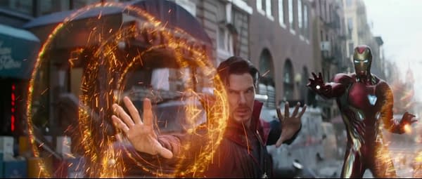 Avengers: Infinity War - Dr. Strange and Iron Man