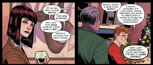 Mary Jane Watson's Family Christmas- Ultimate Spider-Man #12 Spoilers