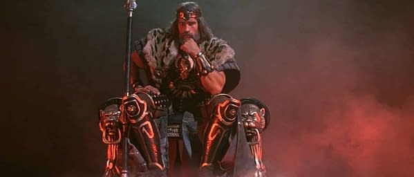 Arnold Schwarzenegger Details the Hold Up on 'King Conan' Project