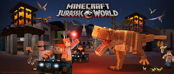 Now you too can build your own dinosaur park only to be chased out of it in Minecraft, courtesy of Mojang.