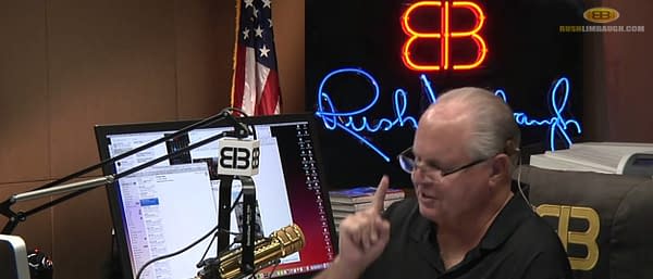 Rush Limbaugh Talks Authoritatively About the Black Panther Movie