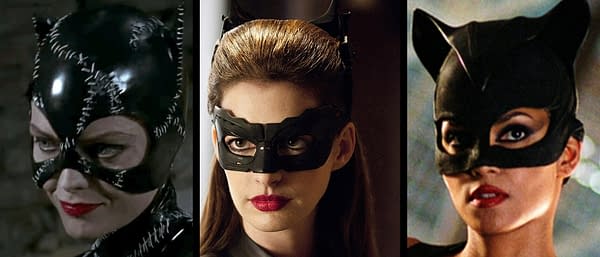 The Batman's foundational villain Catwoman, as seen through multiple reboots