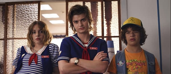 Stranger Things: Hawke Reacts to Keery's Scoops Ahoy Wedding Surprise