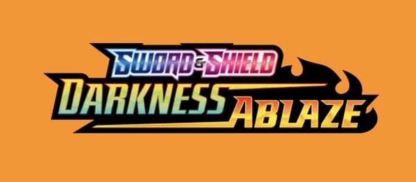 Darkness Ablaze logo. Credit: Pokémon TCG