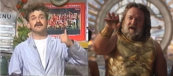Russell Crowe's Zeus Sounds Like Stavros In Thor: Love And Thunder