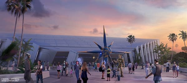 Guardians of the Galaxy at Epcot - will Guardians of the Galaxy 4 be far behind?