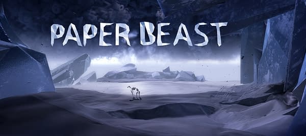 Key art for Paper Beast, an indie VR exploration by Pixel Reef.