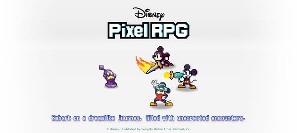 Brand-New Mobile Title Disney Pixel RPG Announced