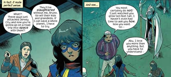 Is It Possible for Parents to Be Too Supportive? Magnificent Ms. Marvel #3 Preview
