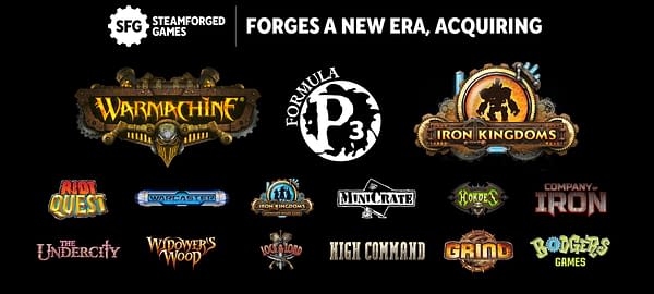 Steamforged Has Acquired The Warmachine & Iron Kingdoms IPs