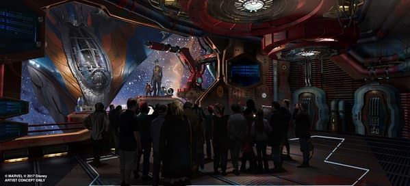 Guardians of the Galaxy at Epcot - will Guardians of the Galaxy 4 be far behind?