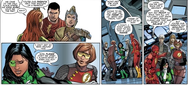 DC Superheroes In Love (Justice League #38, Batman #40, and Green Lanterns #40 Spoilers)