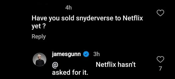 James Gunn to Fans Wanting Snyderverse Sold: "Netflix Hasn't Asked"