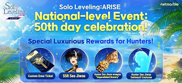 Solo Leveling: Arise Holds New Event For 50 Day Anniversary