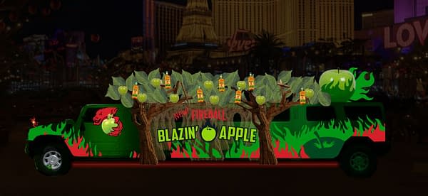 Fireball Creates Bookable Cinnamon Apple Orchard on Wheels
