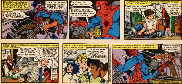 Bruce Canwell on The Amazing Spider-Man Newspaper Strip