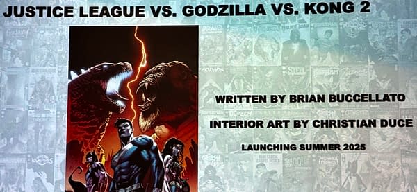 DC Announce Justice League Vs Godzilla Vs King Kong 2