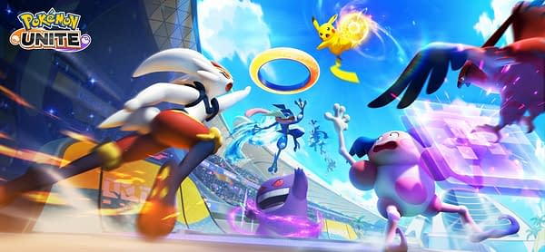 Prepare to battle your hearts out for territory in the arena! Courtesy of The Pokémon Company.