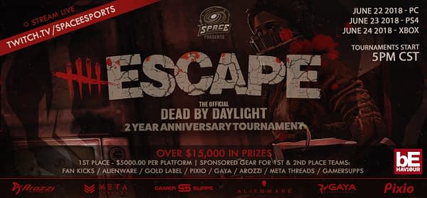 Space Esports and Dead By Daylight Team Up for Inaugural Tournament