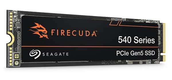 Seagate Unveils New FireCuda 540 PCIe Gen5 NVMe SSD
