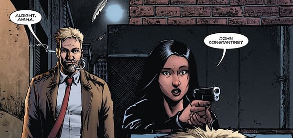 How Come The Police Have Guns In Hellblazer: Rise And Fall?