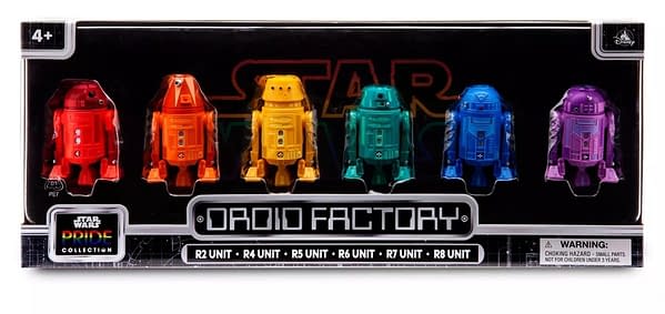 Disney Unveils Star Wars Droid Factory Pride Collection Multipack Set 